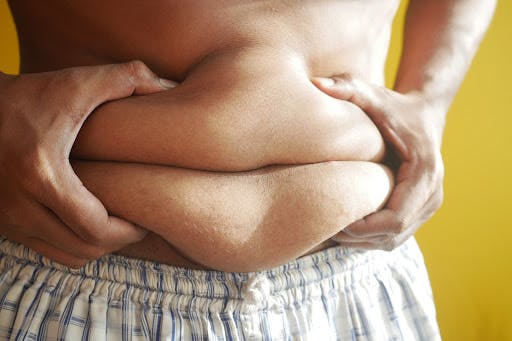 What to do when your belly is hanging over? blog image