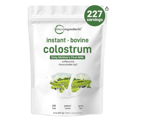 Micro Ingredients Bovine Colostrum Powder, 8 oz